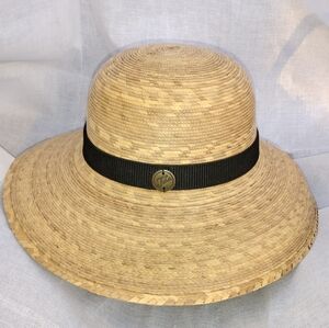 Tula Austin Texas Natural Straw Hat with Black Band Tula